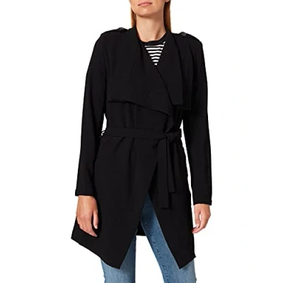 Afbeelding van Object Objannlee Trenchcoat, Dames, Maat: XS, Black
