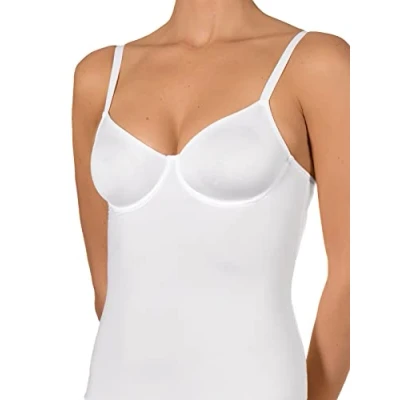 Afbeelding van Nina von C BH hemdje met beugel Secret shape 80D Wit