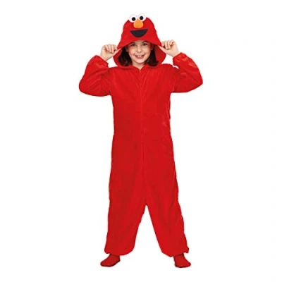 Afbeelding van Kostuums voor Kinderen My Other Me Elmo Maat 10 12 Jaar