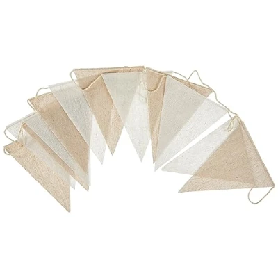 Afbeelding van Mopec Slingers, stof, beige, 16 x 12 3 cm