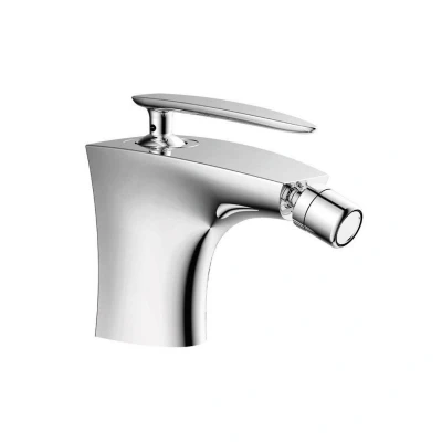 Afbeelding van Bidetmengkraan Sapho Veneta 1 hendel 12.6 cm Chroom