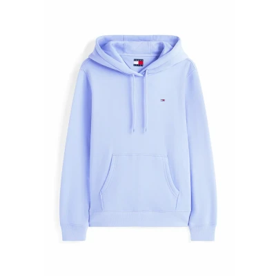 Afbeelding van TOMMY JEANS Dames TJW REG S VLAG HOODIE DW0DW19958, Blauw, L, Blauw (Vintage Iris), L