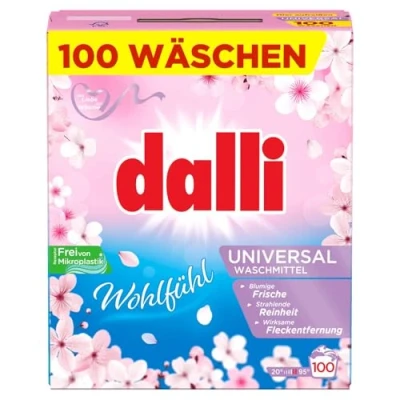 Afbeelding van Dalli Universeel wasmiddel poeder feel good 100 WL