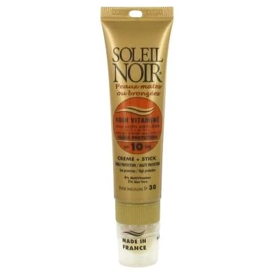 Afbeelding van Soleil Noir Soin Vitaminé Crème SPF10 20 ml + Stick SPF30 2 g