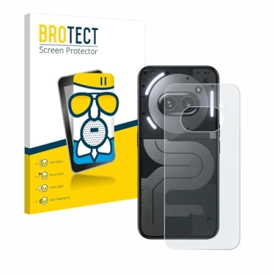 Afbeelding van BROTECT Screenprotector voor Nothing Phone (2a) Plus (Achterkant) Folie Beschermfolie Beschermglas matte