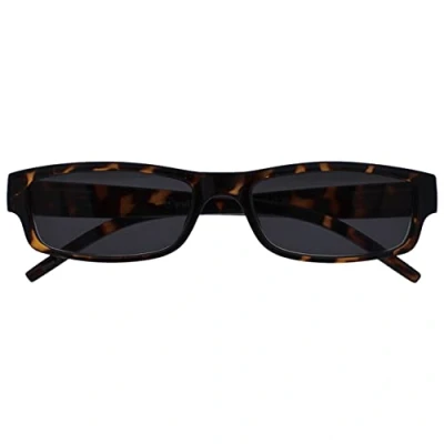 Afbeelding van Leesbril Bruine Schildpad Lichtgewicht Zon Lezers UV400 Mannen Vrouwen S32 2 +1,50
