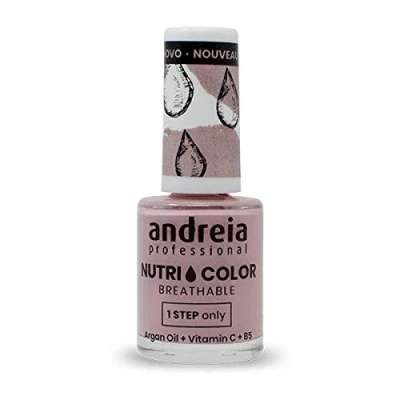 Afbeelding van Andreia Professional NutriColor Ademend Vegan Nagellak NC5 Pink 10.5ml