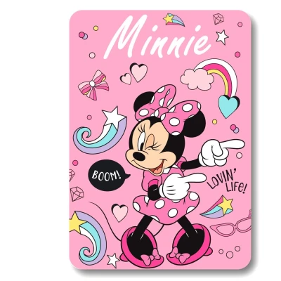 Afbeelding van arlis Minnie Disney Fleecedeken 100 x 140 cm (Minnie plaid A)