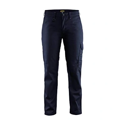 Afbeelding van Blaklader Dames Werkbroek Industrie 7104 1800 Marineblauw/Grijs C40