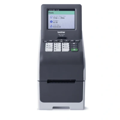 Afbeelding van Brother TD2350DSA(203) LABELPRINTER (203 dpi), Labelprinter, Grijs, Zwart