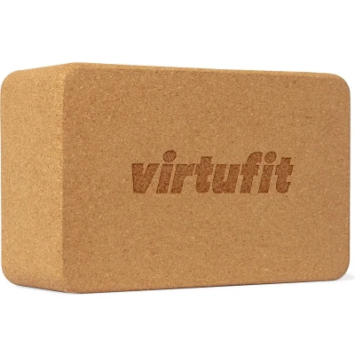 Afbeelding van VirtuFit Premium Kurk Yoga Blok 100% Ecologisch