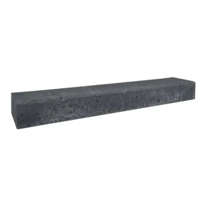Afbeelding van 2 stuks! Betonbiels zwart 12x20x120 cm Gardenlux