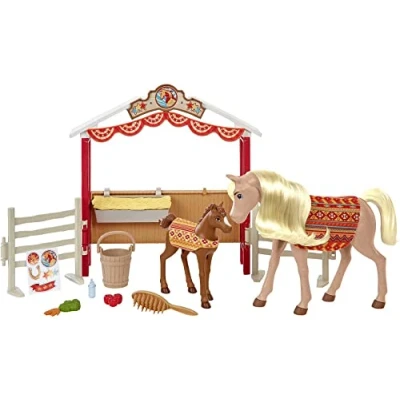 Afbeelding van Spirit speelset Stable Sweeties 20 cm junior 13 delig