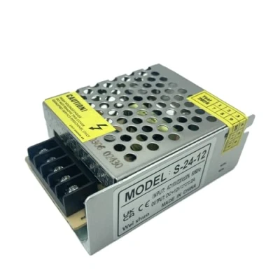 Afbeelding van Lianshi 12V 2A 24W schakelende voeding kortsluit en overbelastingsbeveiliging converter transformator voor industriële automatisering LED bewaking CCTV printer AC220V naar DC12V