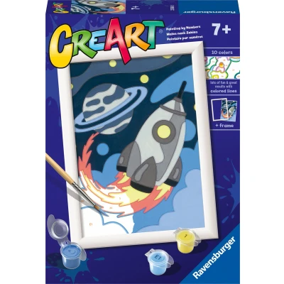 Afbeelding van Ravensburger CreArt Schilderen op Nummer Ruimte Verkenner
