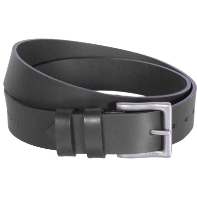 Afbeelding van The Chesterfield Brand Leren Riem Brandon Zwart