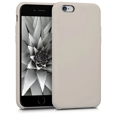 Afbeelding van kwmobile telefoonhoesje compatibel met Apple iPhone 6 / 6S hoesje Zachte case voor smartphone Back cover in taupe