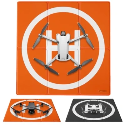 Afbeelding van SYMIK LP500 drone Landingsplaats Opvouwbaar 20&#039;&#039;/50cm, verzwaarde dubbelzijdige waterdichte 2x3 snel opvouwbare landing pad voor DJI Mini 4 Pro/Mini 3/Pro/Mini 4K/Mini 2 SE/Air 3/Air 2S/Air