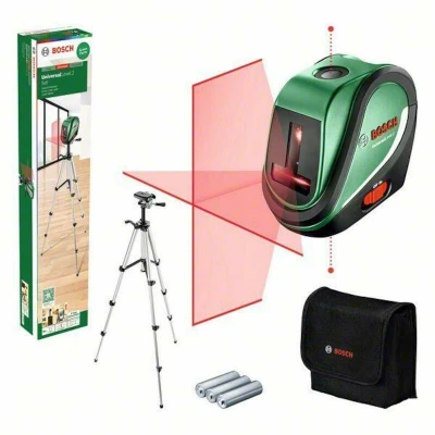 Afbeelding van Bosch Groen Kruislijnlaser UniversalLevel 2 Set 0603663803