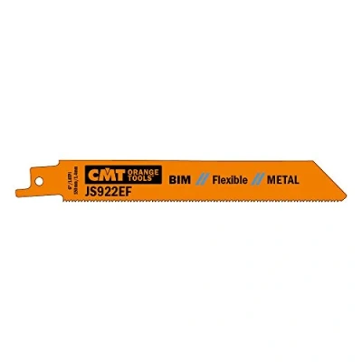 Afbeelding van CMT JS922EF 5 Bi metaal reciprozaagblad 150 x 0,9 mm. 18tpi (plaatstaal, buizen, buizen/profielen)