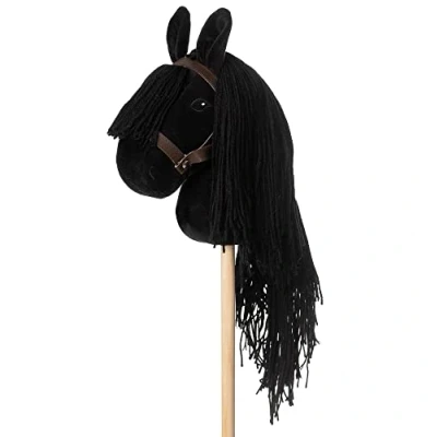 Afbeelding van By astrup stokpaard zwart 68 cm