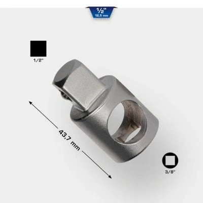 Afbeelding van BRILLIANT TOOLS BT022903 1/2&quot; glijstuk [Powered by KS TOOLS]