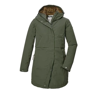 Afbeelding van G.I.G.A. DX Dames Winterjas/functionele parka met capuchon GW 41 WMN PRK, olive, 40, 40834 000