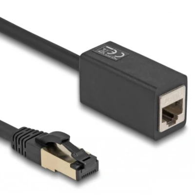 Afbeelding van Delock Netzwerk Verlängerungskabel RJ45 Stecker zu Buchse Cat.8.