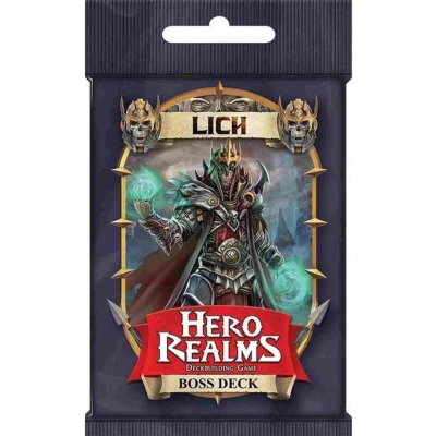 Afbeelding van White Wizard Games Hero Realms uitbreiding: Lich Boss Deck
