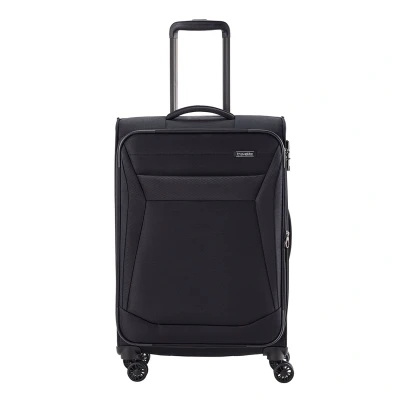 Afbeelding van Travelite Chios 4 Wiel Trolley M black Zachte koffer