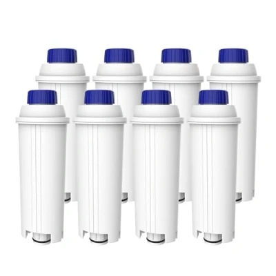 Afbeelding van Waterdrop Filterpatronen, vervanging voor De&#039;Longhi® waterfilter DLSC002, compatibel met Magnifica® S, Eletta® Explorer, Dinamica® en ECAM serie, koffiezetapparaat espressomachine (8)