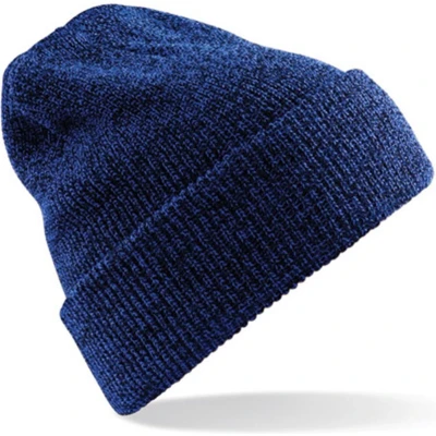 Afbeelding van Gebreide Heritage Beanie wintermuts voor volwassenen Damesmutsen / herenmutsen 100% polyacryl Royal Blauw