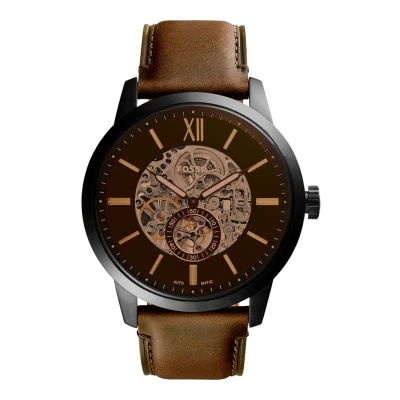 Afbeelding van Fossil ME3155 Townsman Automatic horloge herenhorloge Zwart