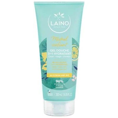 Afbeelding van Laino Hydraterende 3 en 1 Douchegel Limoen Bio 200 ml