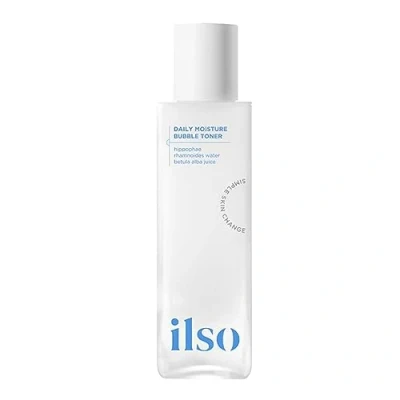 Afbeelding van ilso Daily Moisture Bubble Toner hydraterende gezichtswaterdichte gladde huid, kalmeert irritatie, essencellenblazen voor een betere opname van voedingsstoffen, hypoallergeen, alle huidtypes