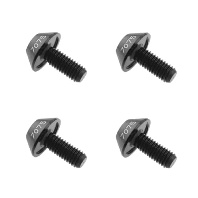 Afbeelding van LT Easiyl 4 stuks M5 x 12mm Fiets Bidonhouder Hex Bouten Waterfles Houder Beugel Schroeven voor Mountainbike Racefiets Zwart