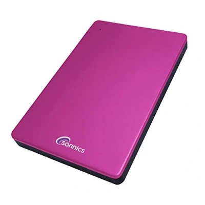 Afbeelding van Sonnics 500GB Type C USB 3.1 Externe Draagbaar Harde Schijf voor Vensters PC, Mac, Smart TV, XBOX ONE/Series X &amp; PS4 /PS5, Roze