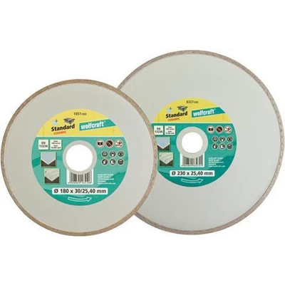 Afbeelding van Wolfcraft 1651000 Standard Ceramic Diamanten doorslijpschijf Diameter 180 mm 1 stuk(s)