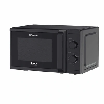 Afbeelding van Magnetron met Grill TM Electron Zwart 700 W 20 L