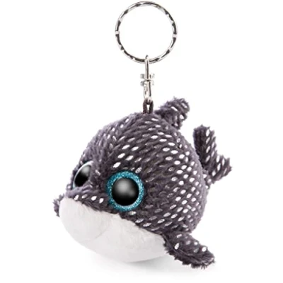 Afbeelding van Nici Glubschis Pluchen Sleutelhanger Haai Ferris, 9cm