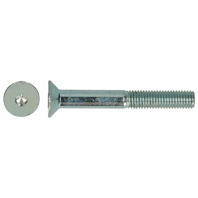 Afbeelding van Binnenzeskantschroef Verzinkt Staal 10.9 DIN 7991 M12x70mm 50 stuks