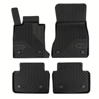 Afbeelding van MOTOS Auto Vloermatten van rubber voor BMW i5 vanaf 2023 Verbeter uw reiscomfort met Anti Slip Mat Car No.77 alle weersomstandigheden, bescherming tegen vuil