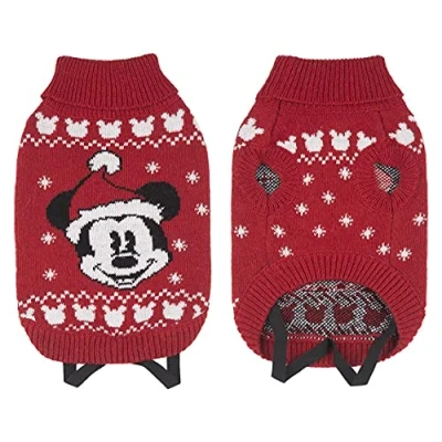 Afbeelding van Cerdá Forfanpet hondenpullover, Mickey Mouse design, stof, officieel Disney licentieproduct