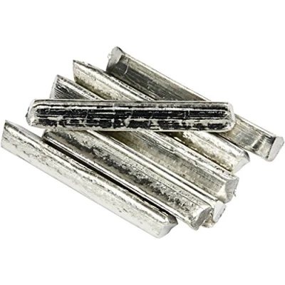 Afbeelding van Creotime Staven 150 Gram tin Zilver 7 Stuks Loodvrij