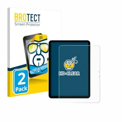 Afbeelding van BROTECT Screenprotector voor Apple iPad Air 11&quot; WiFi 2024 Folie Beschermfolie transparant (2 Stuks)