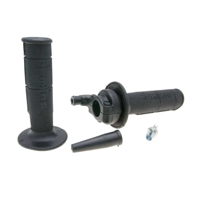 Afbeelding van Domino Throttle grips alu sw 1 pull,handleg