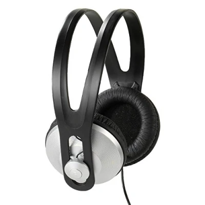 Afbeelding van Vivanco SR 97 On Ear koptelefoon Kabel Zwart, Zilver