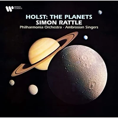 Afbeelding van Simon / Philharmonia Orchestra Ambrosian Singers Rattle Holst: the Planets (LP)