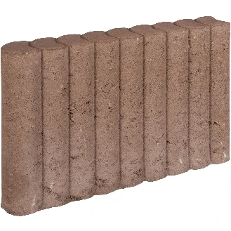 Afbeelding van Gardenlux Rondo Palissadeband 8x35x50 Cm Bruin Perfect voor uw terras!