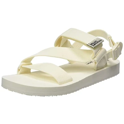 Afbeelding van Jack Wolfskin Urban Entdeckung BELT Outdoorsandalen, Dames, Maat: 40.5, Egret
